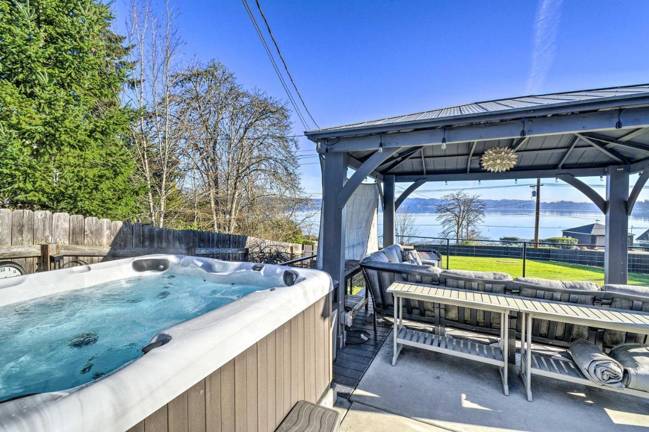 Puget Sound Cabin With Hot Tub And Water Views! Bremerton Buitenkant foto